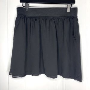 NWT Loft Elastic Waistband Chiffon Skirt